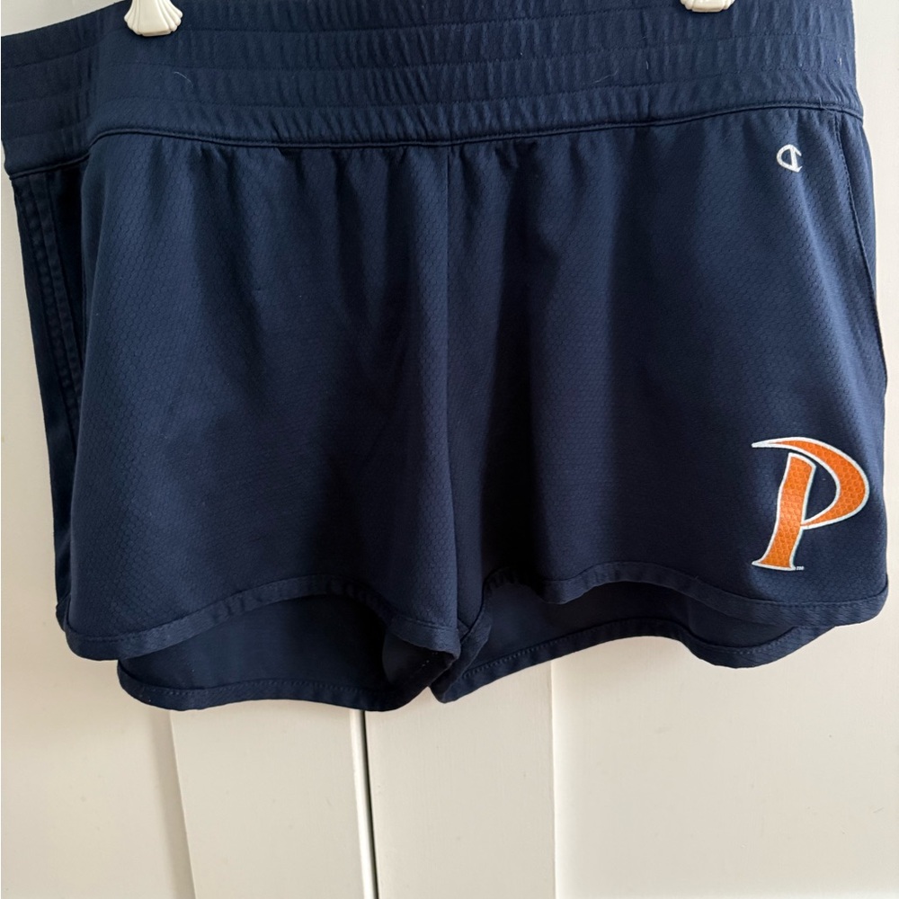 Pepperdine Women's Dark Blue Athletic Shorts